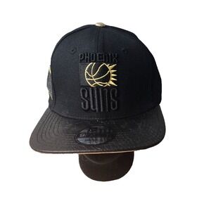 Pro Standard Phoenix Suns HWC 25' Black Hat Leather Brim SnapBack NEW‎